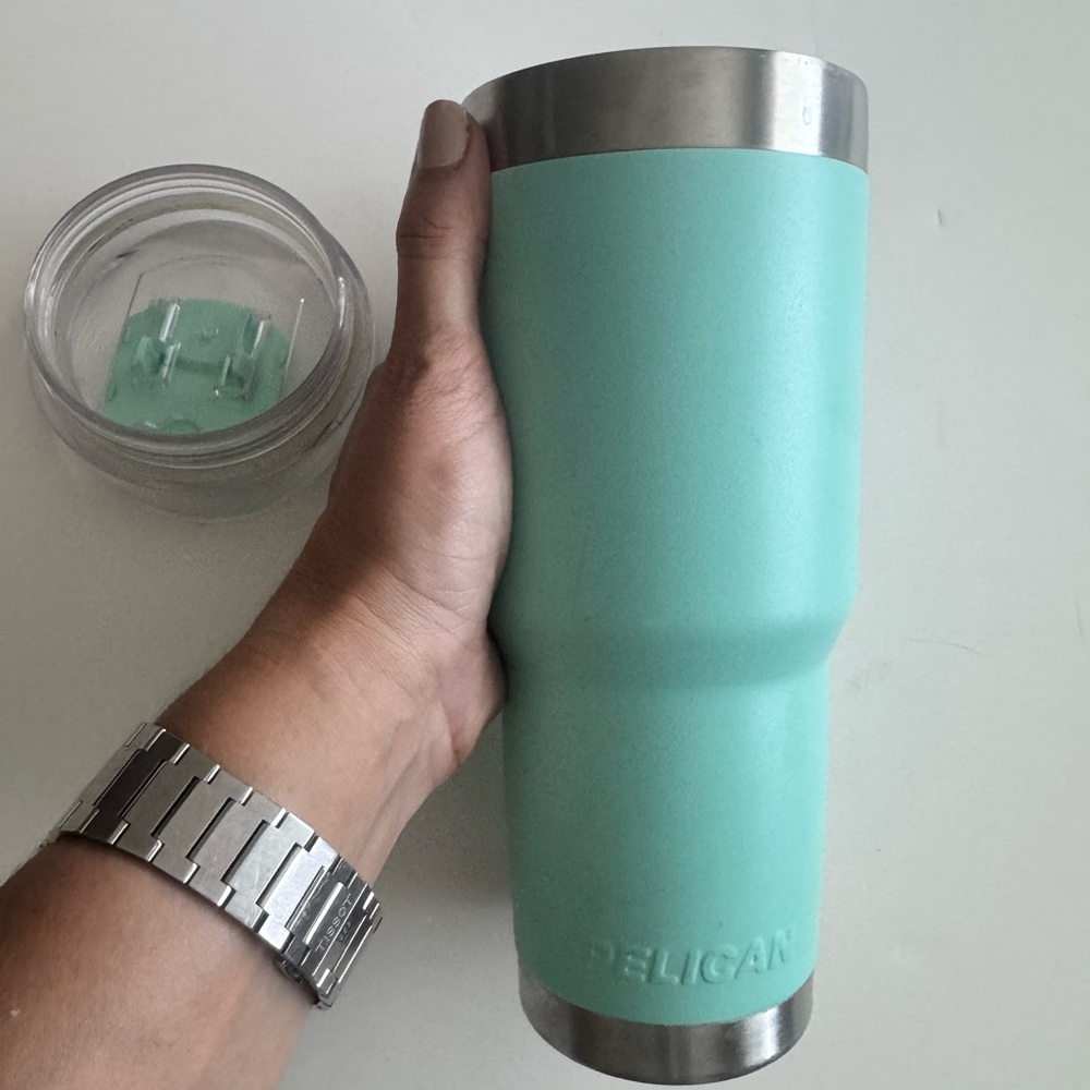 Pelican Aqua Stainless Steel Tumbler